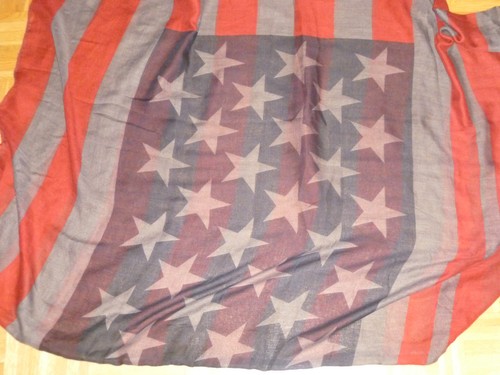 Loopschal star stripes - m.,