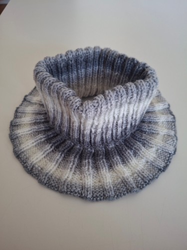 Schal halssocke handgestrickt - schal,,