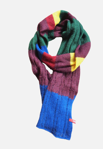 Schal bunt gestreift - , esprit