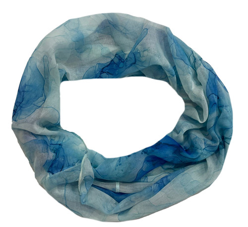 Loopschal damen seide - loopschal, 20%