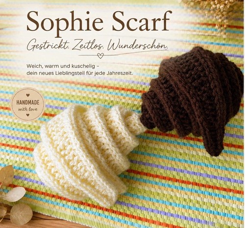 Sophie scarf gestrickt - sophie,
