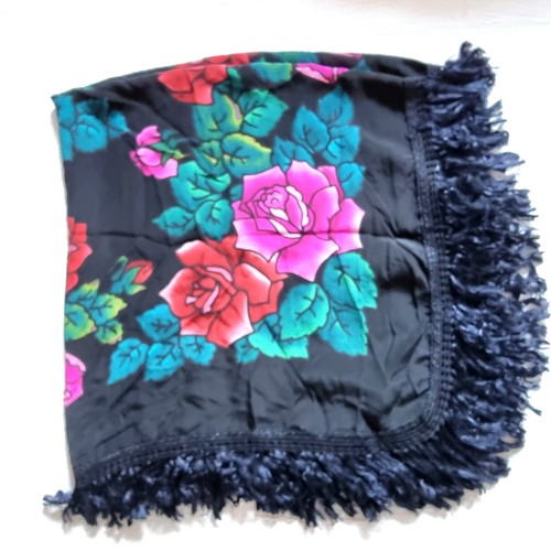 Vintage luxus seidentuch - vintage,