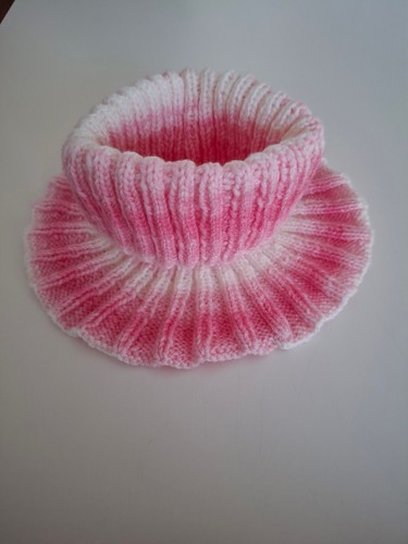 Schal halssocke handgestrickt - schal,,