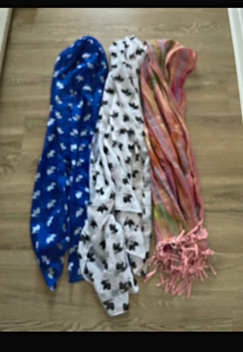 Damen 3er schal - schal/tuch, set