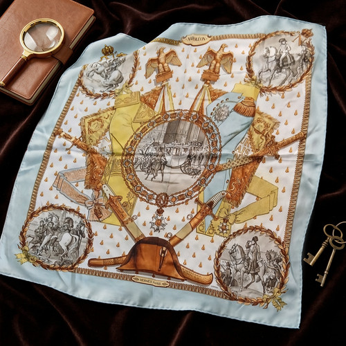 Hermes napoleon seidentuch - hermes/napoleon,