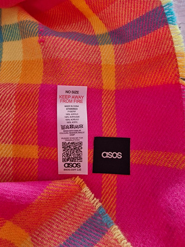 Asos damen schal kariert - damen,