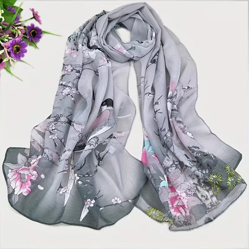 Damen chiffon schal halstuch - damen,