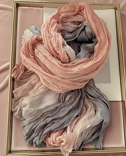 Crinkle schal halstuch - crinkle,