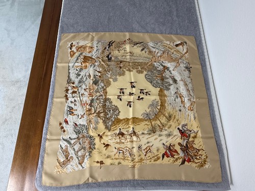 Hermes seidentuch africa 90x90 - hermes,