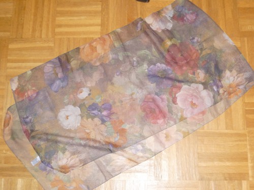 Schal blumenmuster ca - schal, blumenmuster,