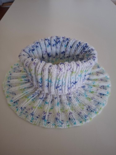 Schal halssocke handgestrickt - schal,,
